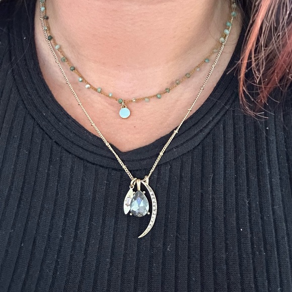 Sequin Talisman Necklace - Picture 1 of 4